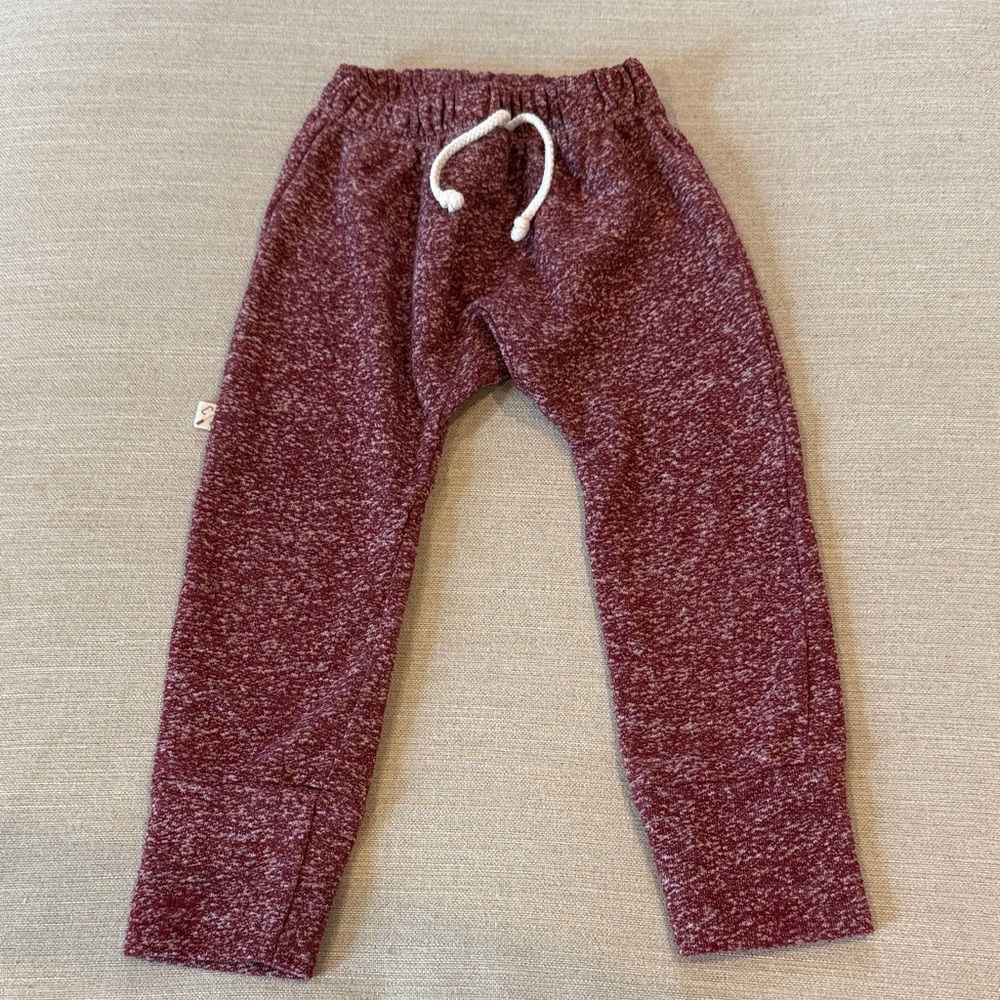 Kids Maroon Sweatpants